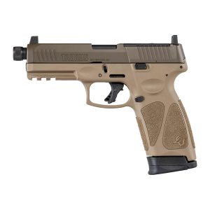 Taurus G3 TORO Tactical Handgun 9mm Luger 17rd Magazines(2) 4.5'' Barrel Tan frame/Brown Slide