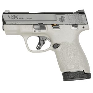 S&W M&P9 Shield Plus Handgun 9mm Luger 10rd & 13rd Magazines (2) 3.1" Barrel Manual Safety Gray Frame