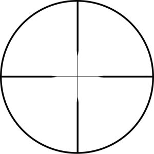 KonusPro Rifle Scope 3-9x40mm 1" SFP 30/30 Black