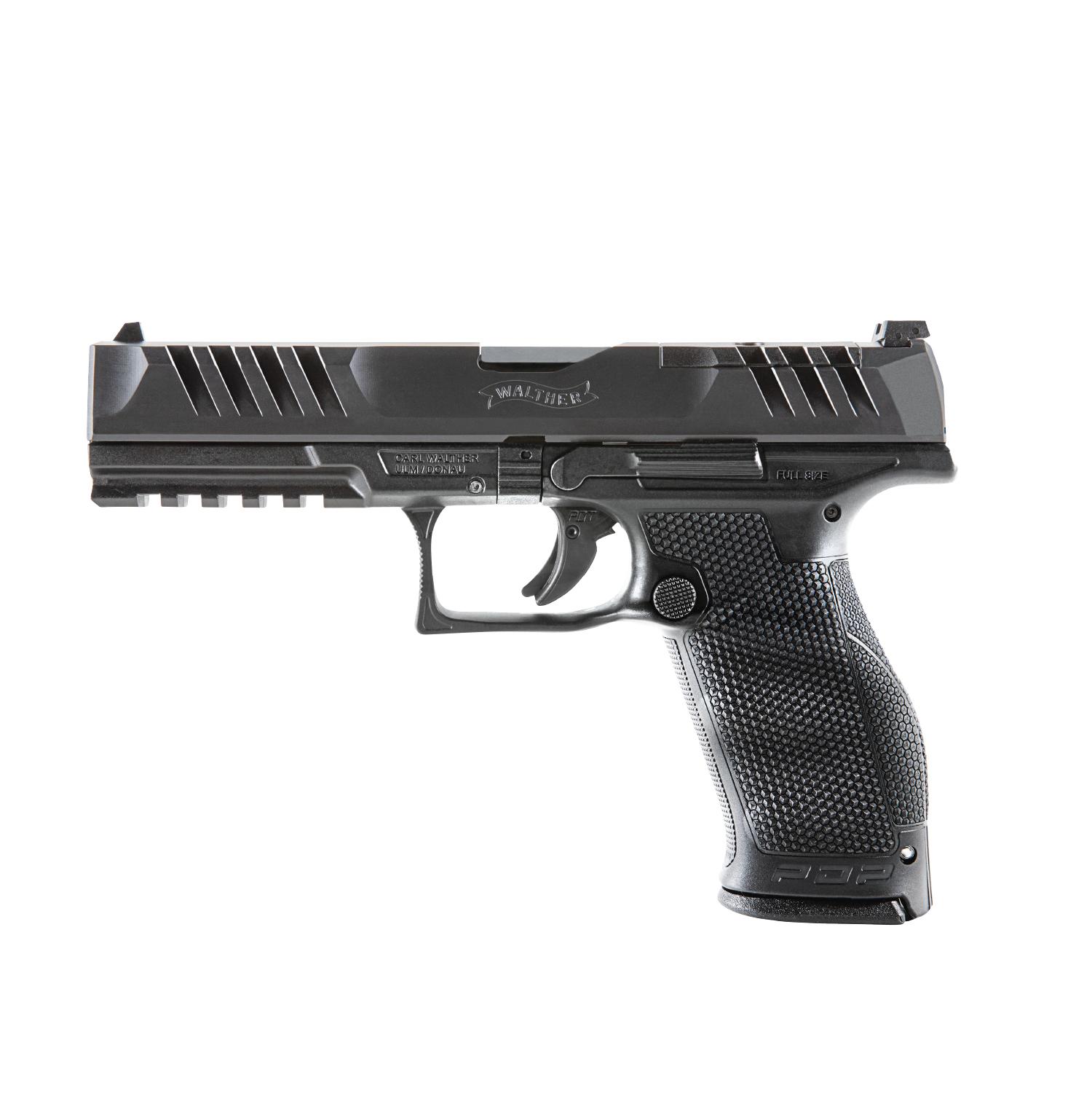 Walther PDP Full Size Optic Ready Handgun 9mm Luger 18rd Magazines(2) 5" Barrel