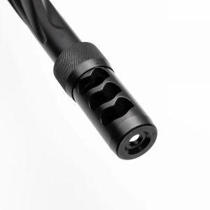 Area 419 Hellfire Self Timing Muzzle Brake 6.5mm Black Nitride 1/2-28