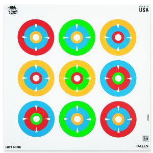 Allen EZ Aim Paper Targets 12" Fun Paper Plinking the Day Away 9/ct