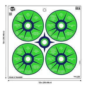 Allen EZ Aim Fun Triggering More Fun Paper Targets 12"x12" Multi 9/ct
