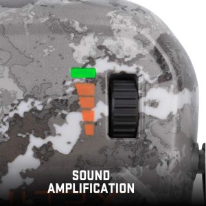 Allen ULTRX Bionic Electronic Ear Muffs 22dB Veil Tac Grey Camo