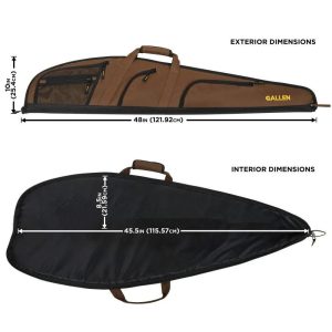 Allen Daytona Shotgun/Rifle Case 46" Mocha/Brown