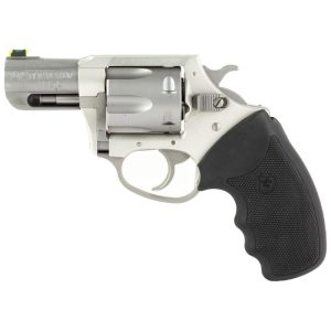 Charter Arms The Boxer Handgun .38 Spl 6rd Capacity 2.2" Barrel Silver with Black Grip