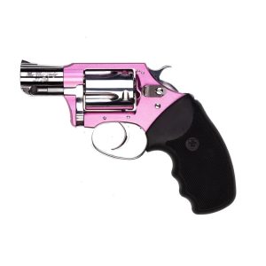 Charter arms Chic Lady Handgun .38 Spl 5rd Capacity 2" Barrel Pink with Black Compact Grip REFURBISHED