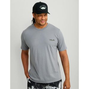 Huk KC Badge Series Short Sleeve Shirt Night Owl M