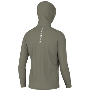 Huk Vented Pursuit Long Sleeve Hoodie Moss 2XL