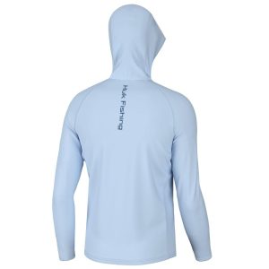Huk Vented Pursuit Long Sleeve Hoodie Ice Water 2XL