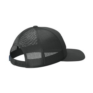 Huk Logo Trucker Hat Black