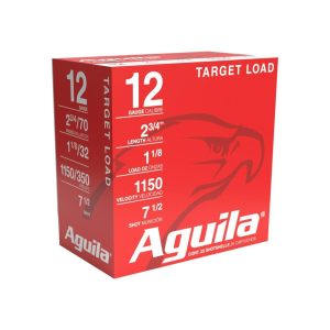 Aguila Light Target Shotshells 12ga 2-3/4" 1-1/8oz 1150 fps #7.5 25/ct