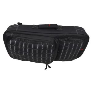 Advance Warrior Solutions Frame 28" Handgun Case with Backpack Strap Black with Grey