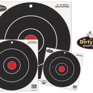Birchwood Casey Dirty Bird Bull's Eye Targets 12" 12/Pack