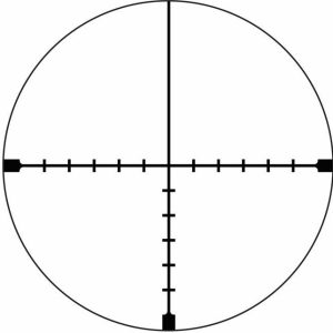 Trijicon Ascent 1-6x24 Rifle Scope BDC Target Holds 30mm Tube Matte Black