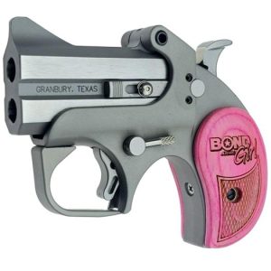Bond Arms "Bond Arms Girl" Roughneck Handgun .357 Mag/.38 Spl  2rd Capacity 2.5'' Barrel Pink Bond Arms Girl Wood Grips