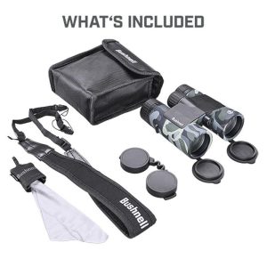 Bushnell 10x42mm Prime Blackout Camo Binocular Roof FMC WP/FP Box