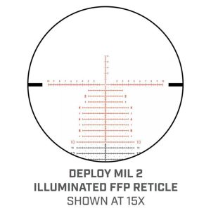 Bushnell Match Pro ED Rifle Scope 3-18x50 34mm FFP DM2 - MIL Illum Black