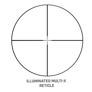Bushnell 3-9x40 Engage Rifle Scope (No Turret Caps Included) - Black