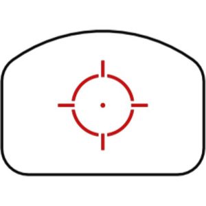 Bushnell RXE-MR1 Enclosed Reflex Sight 1x24 30-3 MOA Red Circle-Dot Black
