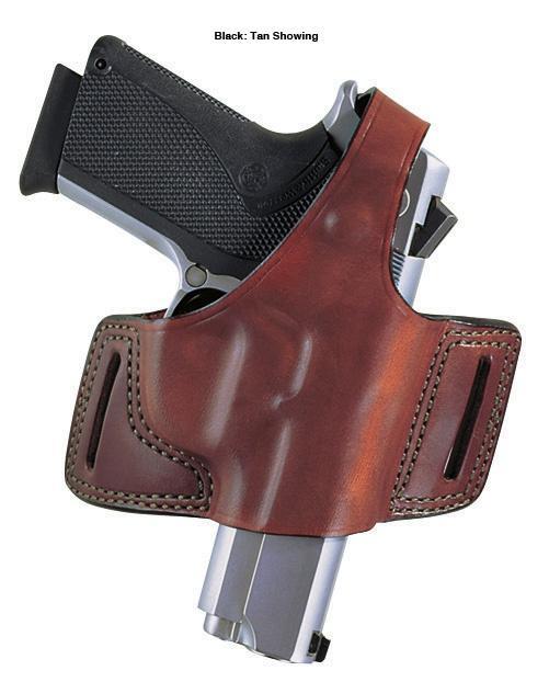Bianchi Model 5 Black Widow S&W 411 909 910 Right Hand Plain Black