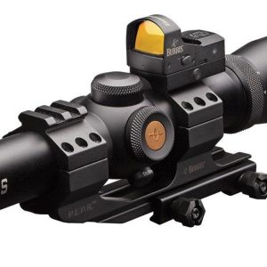 REFURBISHED Burris MTAC Rifle Scope w/FastFire & Mount - 1-4x24mm Ballistic CQ 5.56 Matte