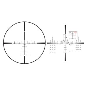 DEMO Burris Veracity Rifle Scope - 5-25x-50 30mm MAD Low Knobs Ballistic E1 FFP Matte