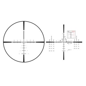 REFURBISHED Burris Veracity Rifle Scope - 5-25x-50 30mm MAD Low Knobs Ballistic E1 FFP Matte