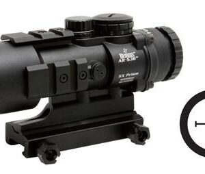 REFURBISHED Burris AR-536 Prism Sight with Picatinny Mount - 5x 36mm 20' FOV Ballistic CQ 5.56 Reticle Matte