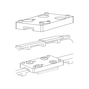 Burris Speedbead Mount for Fastfire Series Red Dots / Universal Vent Rib
