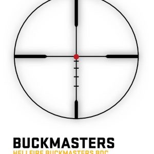 Sig Sauer Buckmasters Rifle Scope 3-9x50mm 1'' Maintube Illum Hellfire BDC