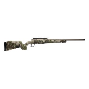 Savage Axis 2 Pro Woodland Camo Left Hand Rifle 6mm ARC 4rd Capacity 20" Threaded Barrel Synthetic Stock