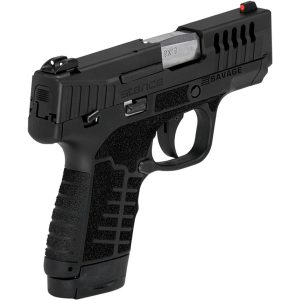 Savage Stance Black Manual Safety Handgun 9mm Luger 7 & 8/rd Magazines 3.2" Barrel Black