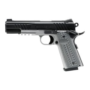 Savage 1911 Gov't Style Handgun .45 Auto 8rd Magazines (2) 5" Barrel Black and Stainless with Rail