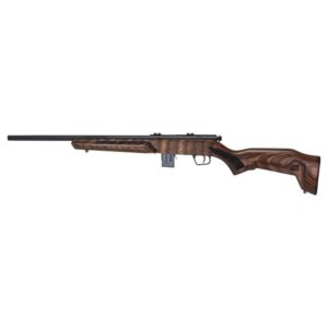 Savage Arms 93 Minimalist Brown Rifle 22 WMR 10/rd 18" Barrel Brown Wood