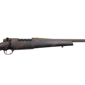 Weatherby Mark V Backcountry 2.0 Rifle 6.5 Creedmoor 4rd Magazine 22" Barrel Synthetic Stock Brown and Green