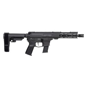 CMMG Banshee MKG Fixed Ejector Handgun 45 Auto 13rd Magazine 8" Barrel RipBrace Armor Black