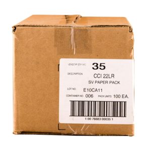CCI 22 LR STD VELOCITY 5000 CASE PACK