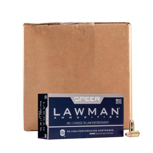 SPEER LAWMAN 9MM LUGER 147GR TMJ AMMO 1000RD CASE