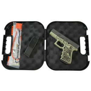 Glock 19 Gen 3 "American Made- Farm" Handgun 9mm Luger 15rd Magazines(2) 4" Barrel Verde Finish Austria Made