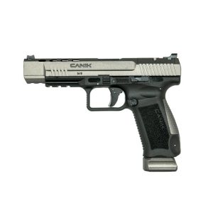 Canik TP9SFx Handgun 9mm Luger 20rd Magazines(2) 5.2" Barrel Optic Ready Tungsten Finish