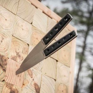 Cold Steel Stickman Holdout Fixed Throwing Knife 5-1/2" Dagger Blade Black 2/ct