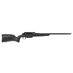 Christensen Arms Evoke Precision Rifle 7mm Backcountry 4rd Capacity 16.25'' Threaded Barrel Dark Grey Cerakote Action MultiTone Green Camo Stock