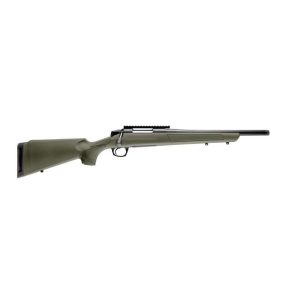 CVA Cascade SR Rifle .300 Blackout 4rd Capacity 16.5" Threaded Cerakote Black Barrel OD Green Stock Pic Rail
