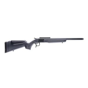 CVA Scout Single Shot Rifle .243 Win 20" Threaded Blued Barrel Grey Stock 0 MOA Pic Rail