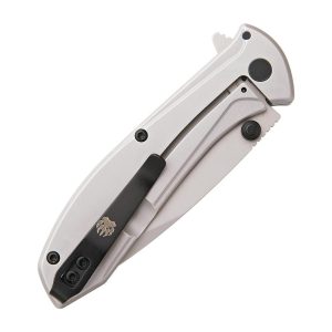 Bear & Son Framelock Assisted Opener Folding Knife 2-7/8" Drop Point Blade Stainless Steel