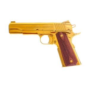 Standard Manufacturing Standard 1911 Handgun .45 ACP 7rd Magazine 5" Barrel TiN Gold