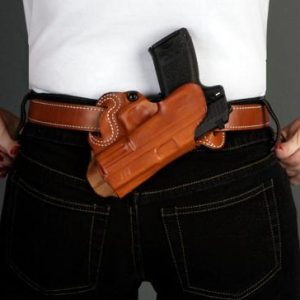 DeSantis for Glock 26 27 33 Small of Back-Style 067 Left Hand Tan