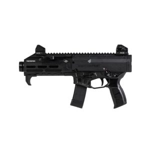 CZ USA Scorpion 3+ Handgun 9mm Luger 20rd Magazines (5) 7.8" 1/2x28 Threaded Barrel Black with QD Sling Mount