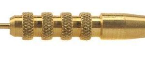 J. Dewey Brass Handgun Jag (Female Thread 12-28) .40/10mm